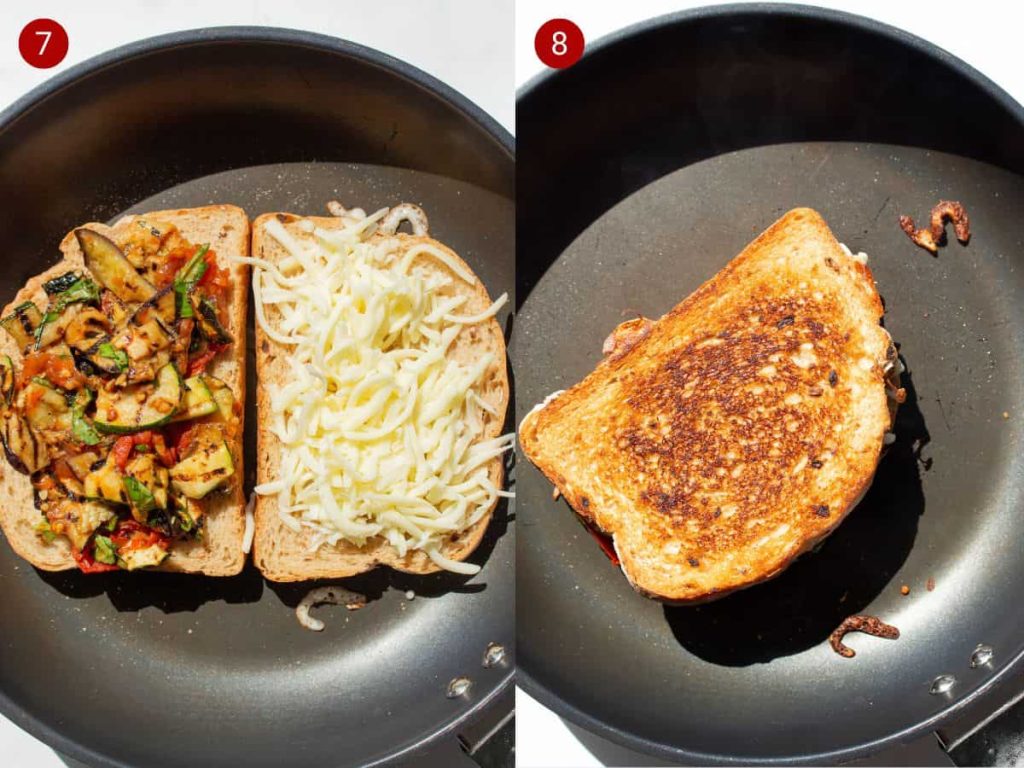 Veggies & Cheese Toasty