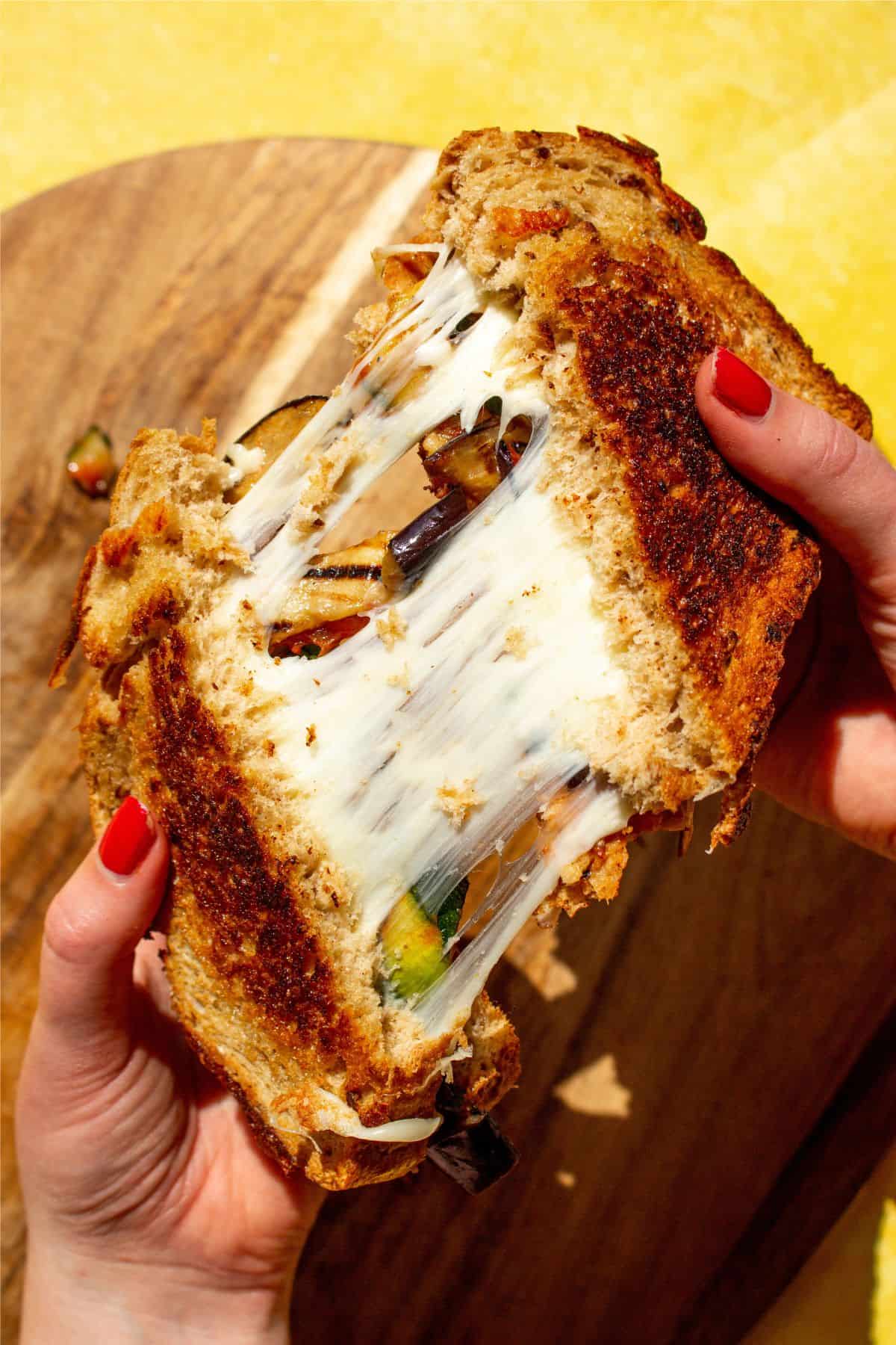 Veggies & Cheese Toasty