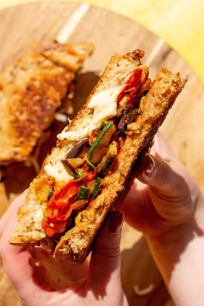 Veggies & Cheese Toasty