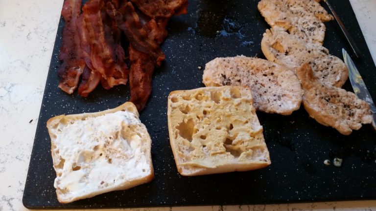 Chicken Bacon Ranch Paninis