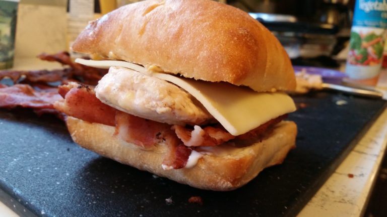 Chicken Bacon Ranch Paninis